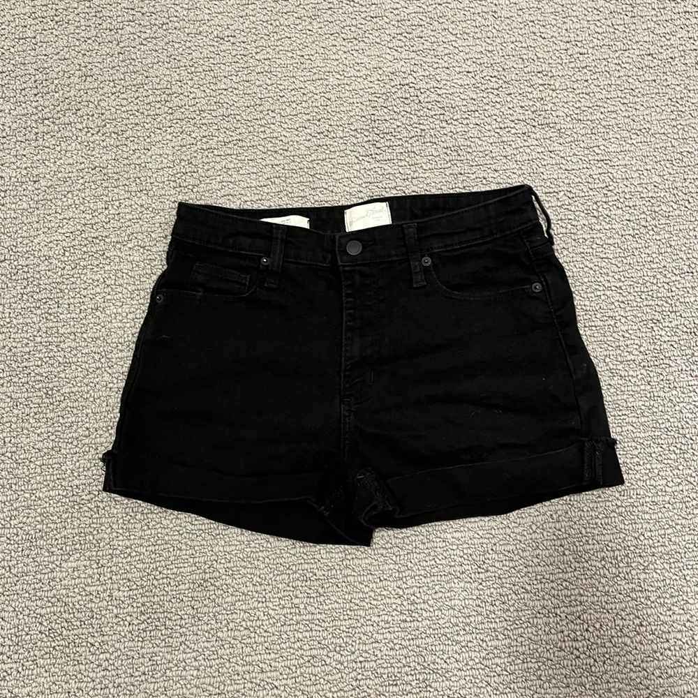 Women’s size 10/30R black shorts, slightly worn